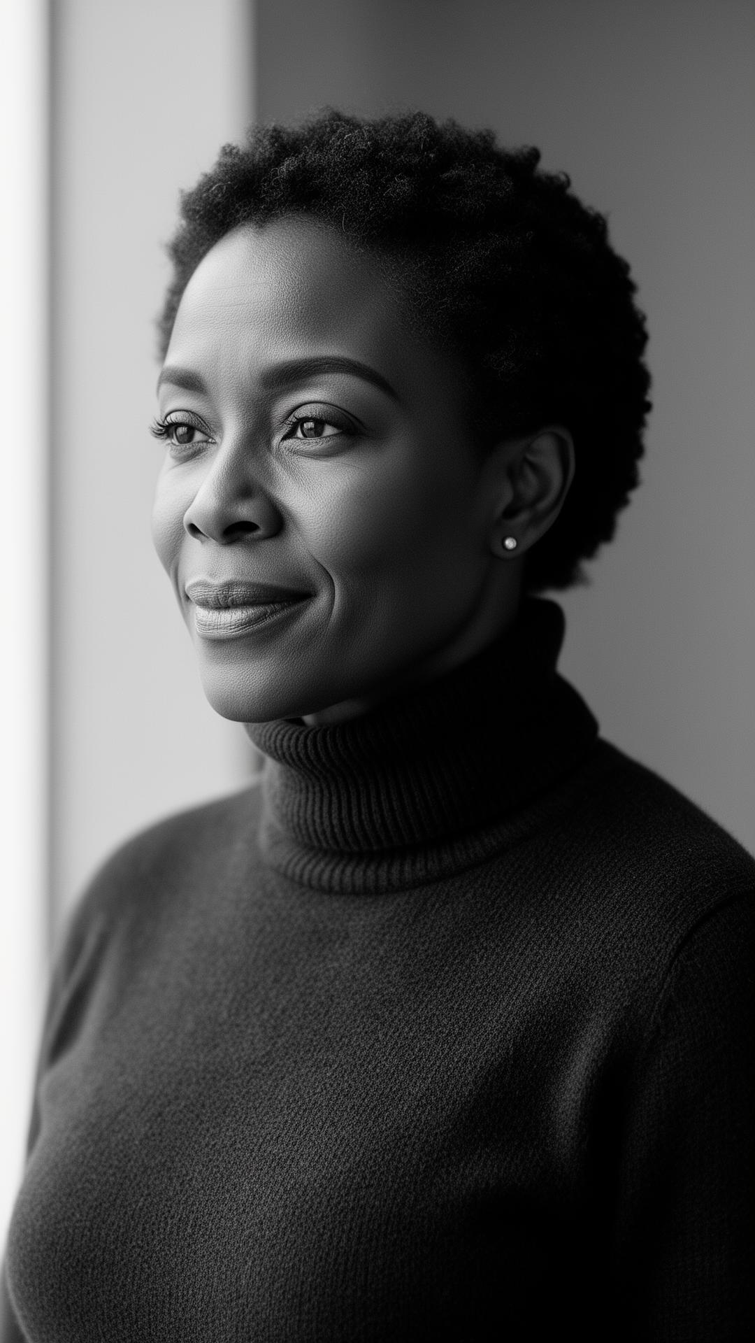 Portrait of Dorcas Mercy, founder of The Messy Middle Manager.
